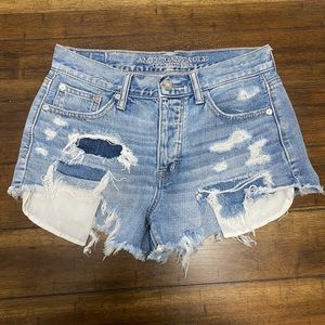 American Eagle Vintage Hi-Rise Festival Shorts